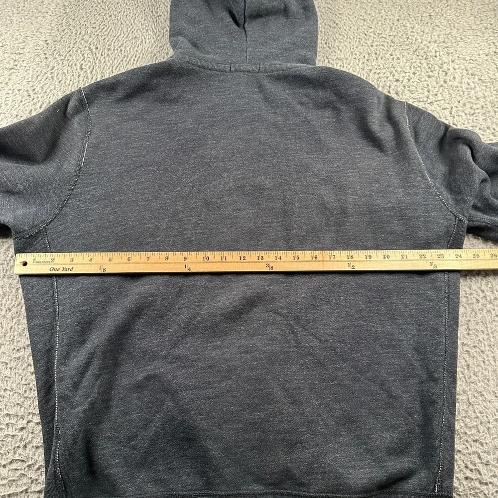 Polo Ralph Lauren Hoodie Mens L‎ Blue Full Zip Cotton Fleece Logo Heavyweight
